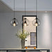 Handblown Stained Glass Orb Pendant Light Lampshade - Simprolos