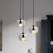 Handblown Stained Glass Orb Pendant Light Lampshade - Simprolos
