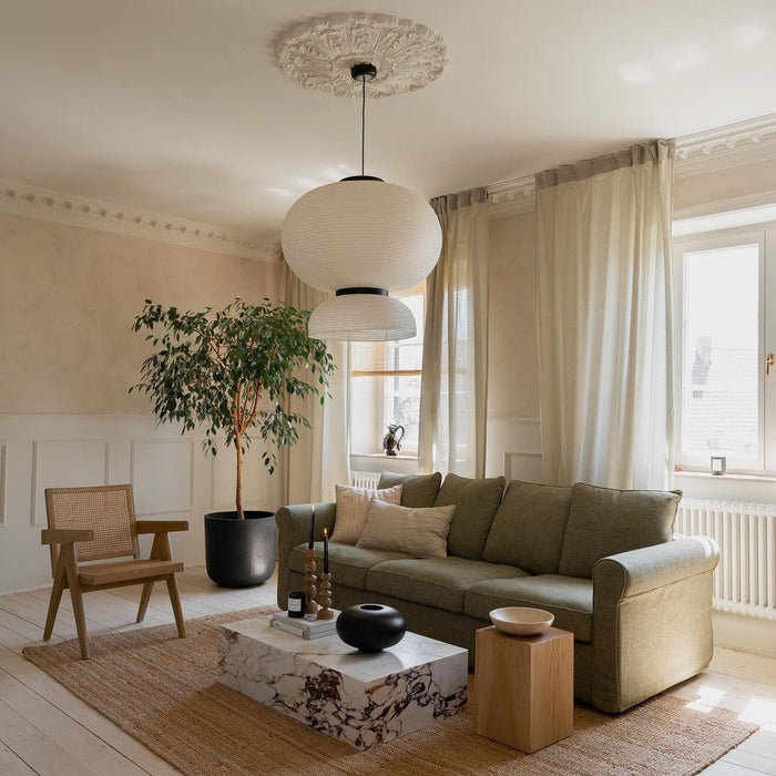 Handcrafted Xuan Paper Pendant Light - Simprolos