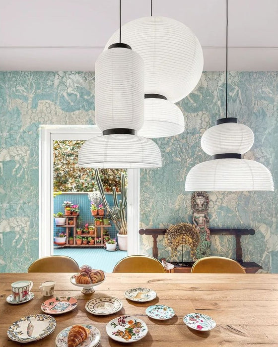 Handcrafted Xuan Paper Pendant Light - Simprolos