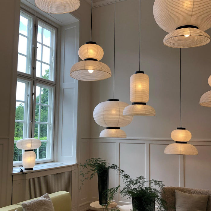 Handcrafted Xuan Paper Pendant Light - Simprolos
