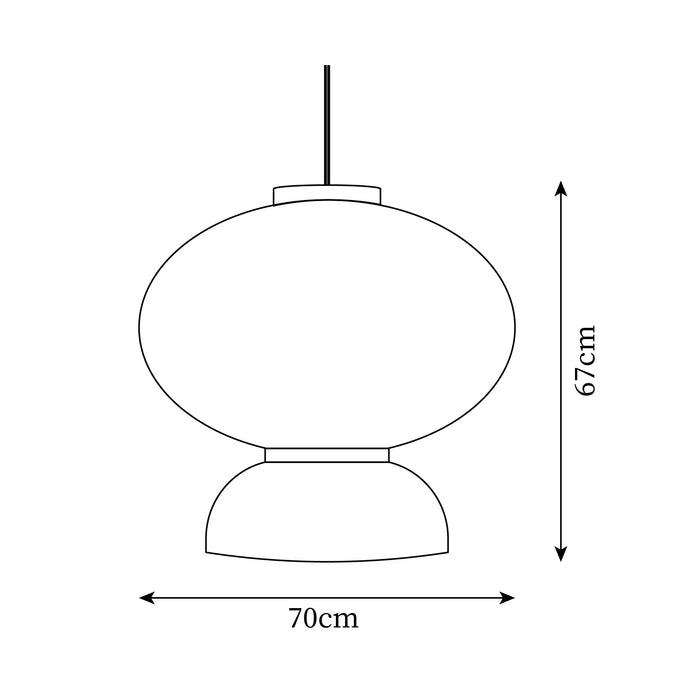 Handcrafted Xuan Paper Pendant Light - Simprolos