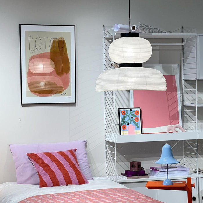 Handcrafted Xuan Paper Pendant Light - Simprolos