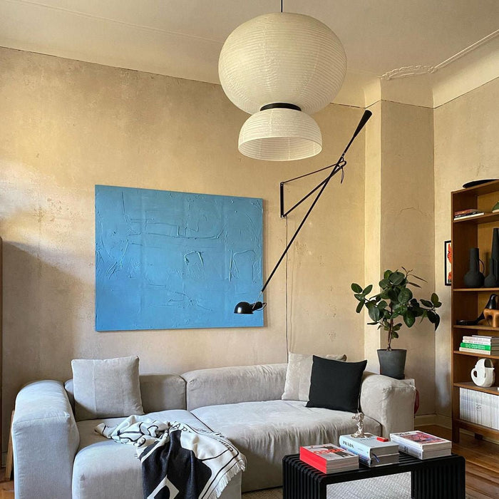 Handcrafted Xuan Paper Pendant Light - Simprolos