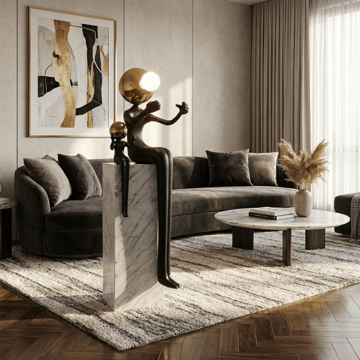 Harmony Duo Sculpture Lamp - Simprolos
