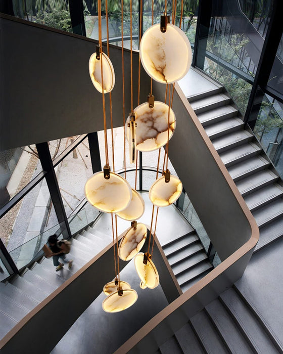 Harvest Alabaster Pendant Lamp - Simprolos