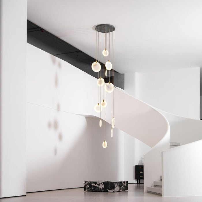Harvest Alabaster Pendant Lamp - Simprolos