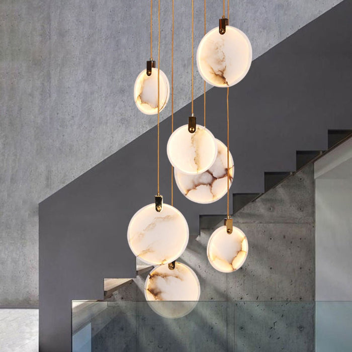 Harvest Alabaster Pendant Lamp - Simprolos