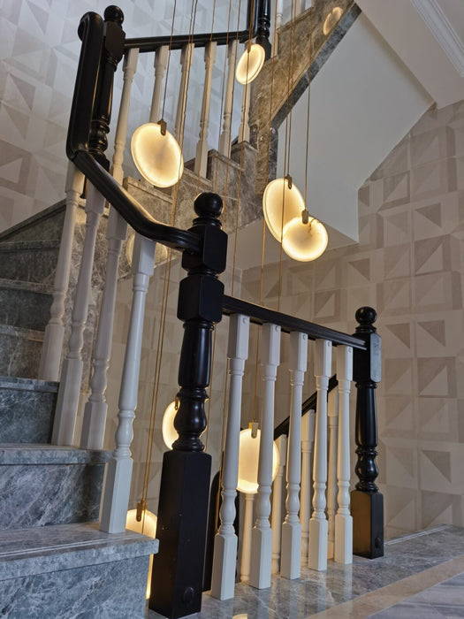 Harvest Alabaster Pendant Lamp - Simprolos
