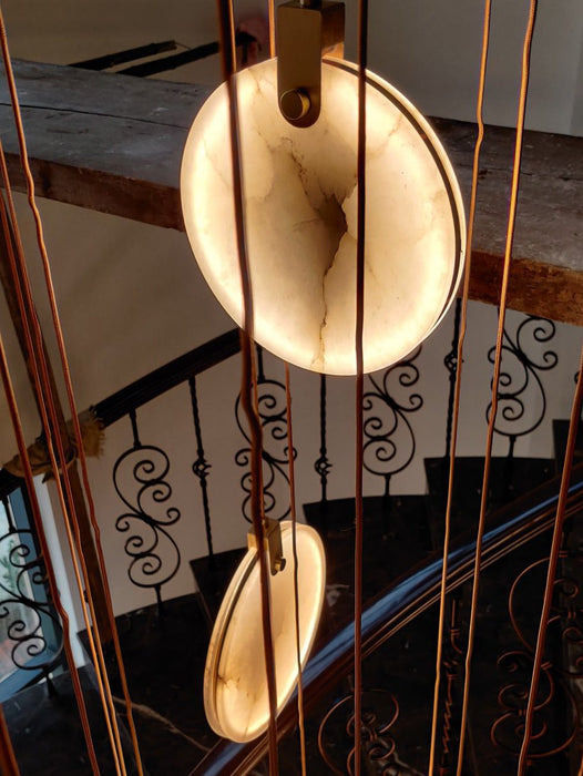 Harvest Alabaster Pendant Lamp - Simprolos