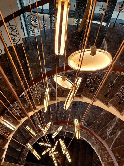 Harvest Alabaster Pendant Lamp - Simprolos