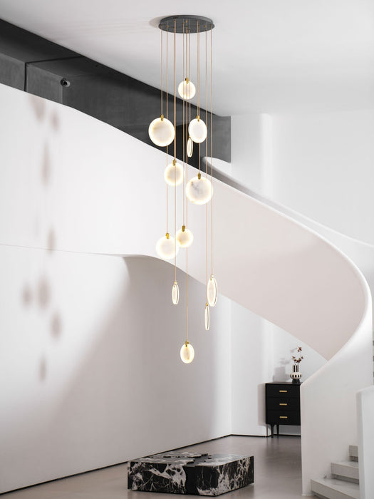 Harvest Alabaster Pendant Lamp - Simprolos