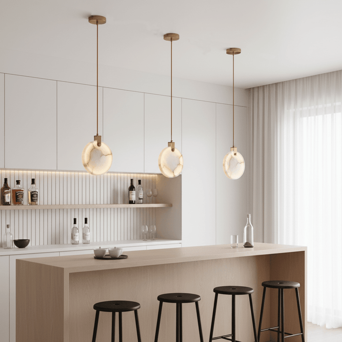 Harvest Alabaster Pendant Lamp - Simprolos