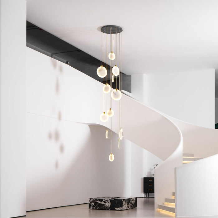 Harvest Alabaster Pendant Lamp - Simprolos