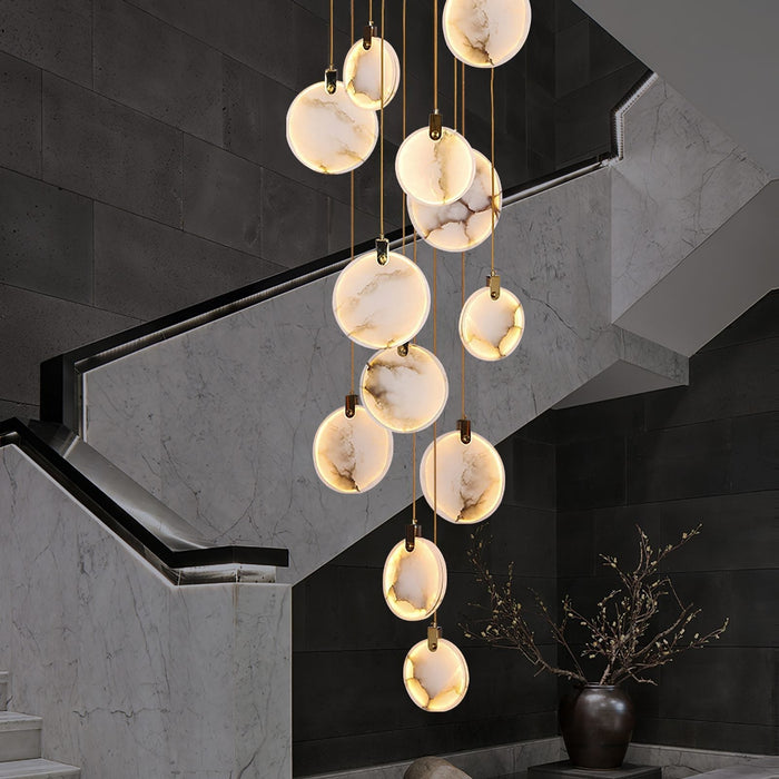 Harvest Alabaster Pendant Lamp - Simprolos