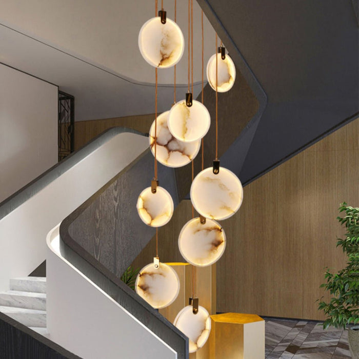 Harvest Alabaster Pendant Lamp - Simprolos