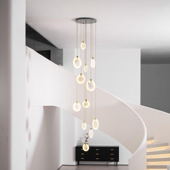 Harvest Alabaster Pendant Lamp - Simprolos