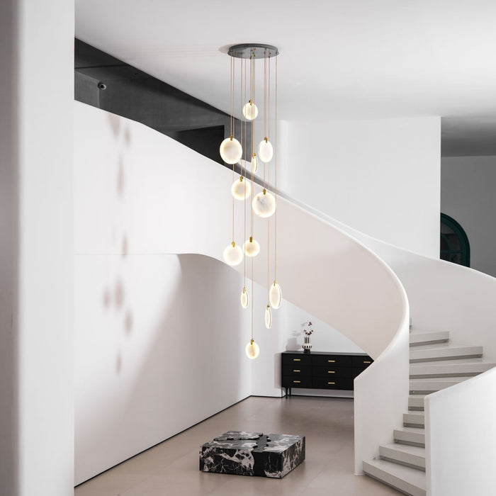 Harvest Alabaster Pendant Lamp - Simprolos