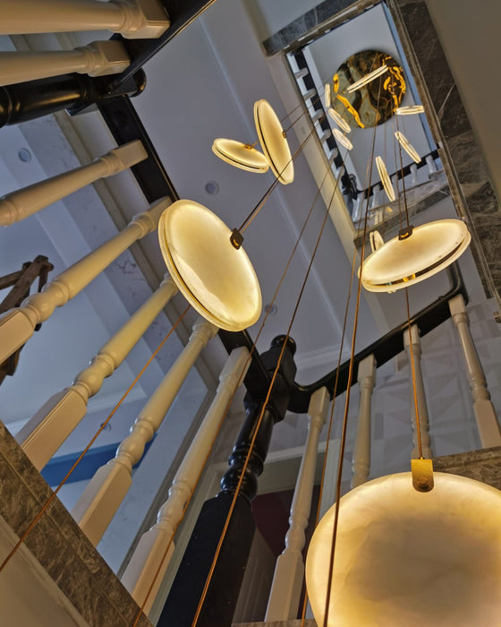 Harvest Alabaster Pendant Lamp - Simprolos