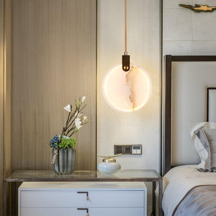 Harvest Alabaster Pendant Lamp - Simprolos