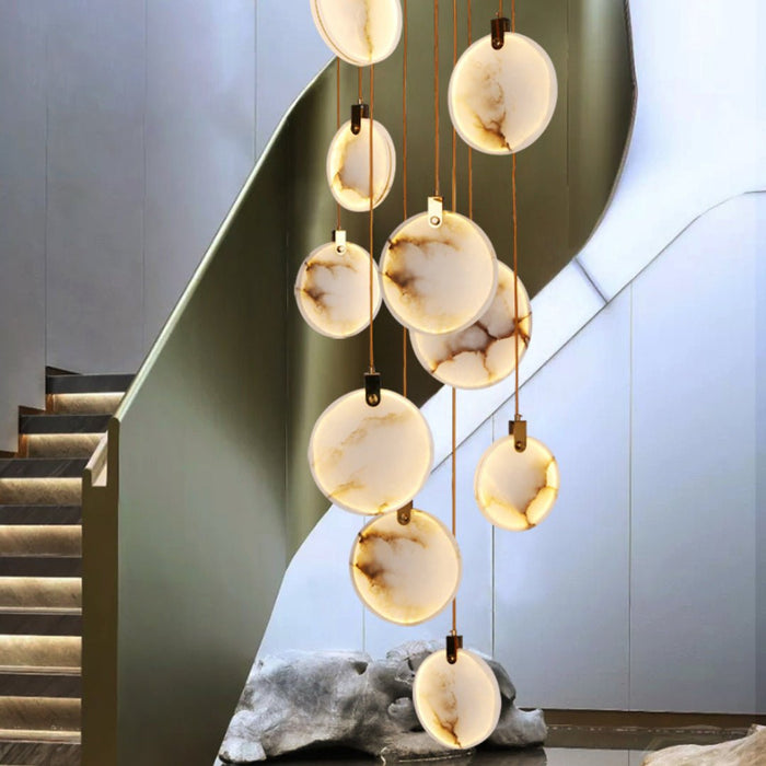 Harvest Alabaster Pendant Lamp - Simprolos