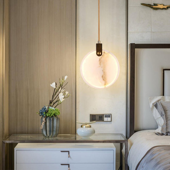 Harvest Alabaster Pendant Lamp - Simprolos