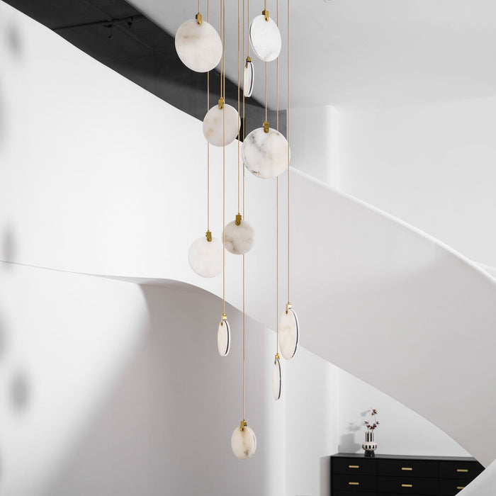Harvest Alabaster Pendant Lamp - Simprolos