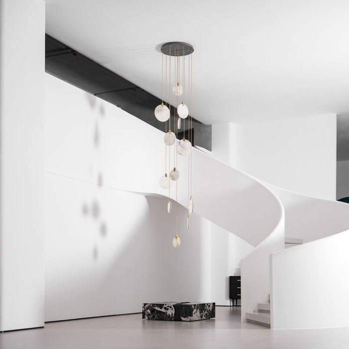 Harvest Alabaster Pendant Lamp - Simprolos