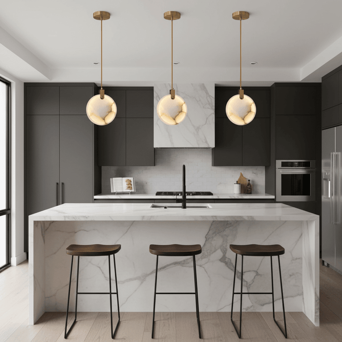 Harvest Alabaster Pendant Lamp - Simprolos