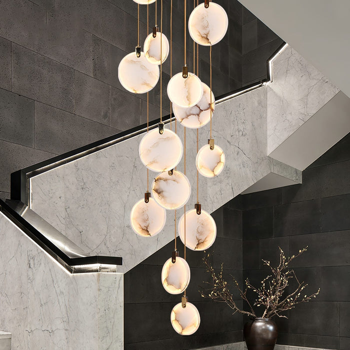 Harvest Alabaster Pendant Lamp - Simprolos