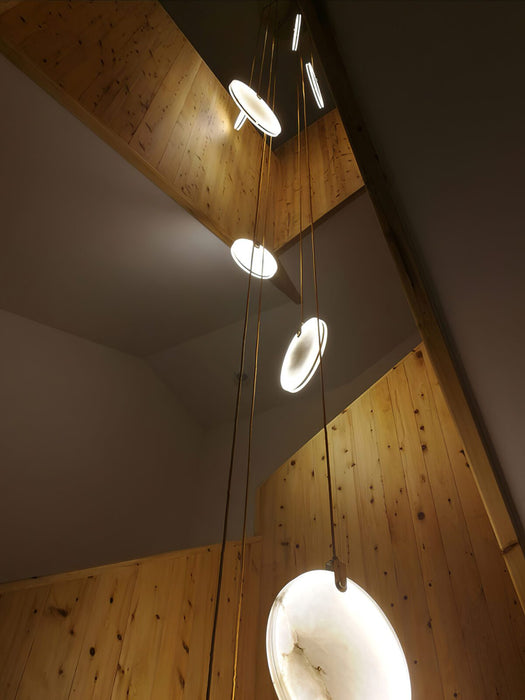 Harvest Alabaster Pendant Lamp - Simprolos