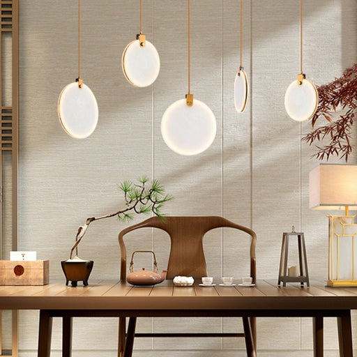 Harvest Alabaster Pendant Lamp - Simprolos