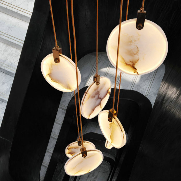 Harvest Alabaster Pendant Lamp - Simprolos