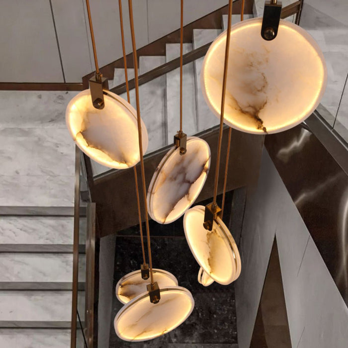 Harvest Alabaster Pendant Lamp - Simprolos