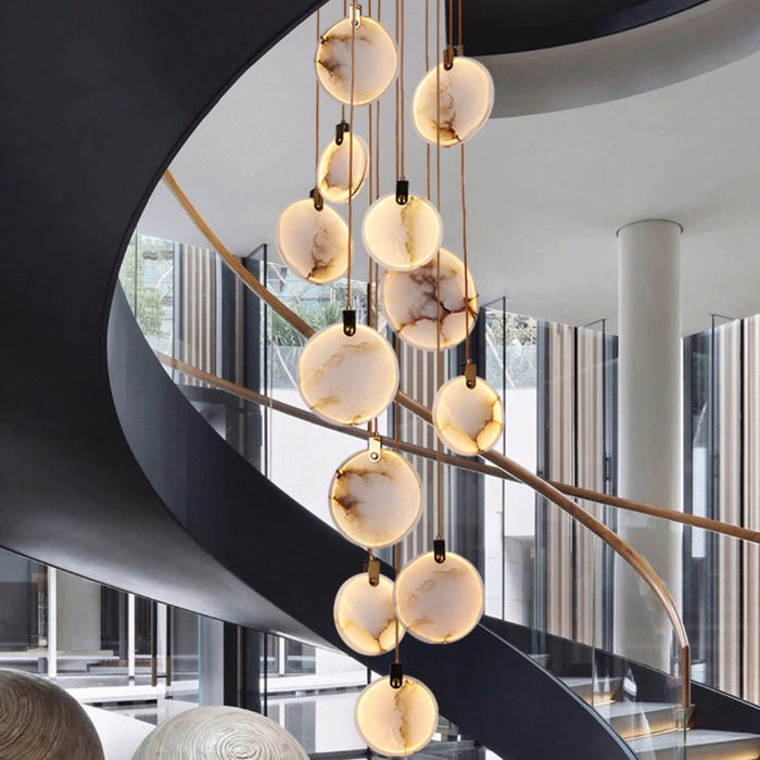 Harvest Alabaster Pendant Lamp - Simprolos