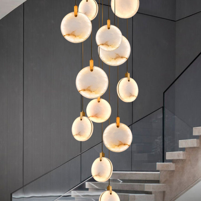 Harvest Alabaster Pendant Lamp - Simprolos