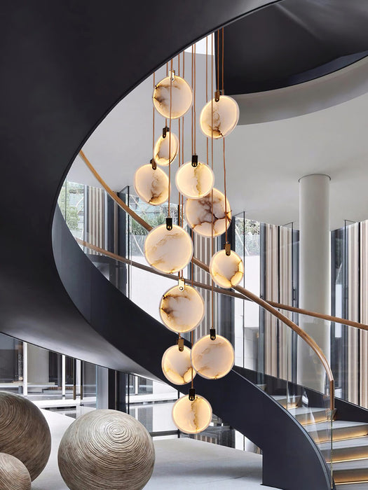 Harvest Alabaster Pendant Lamp - Simprolos
