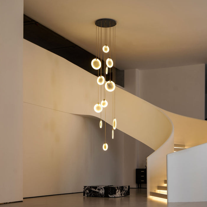 Harvest Alabaster Pendant Lamp - Simprolos