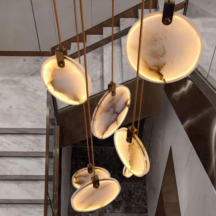 Harvest Alabaster Pendant Lamp - Simprolos