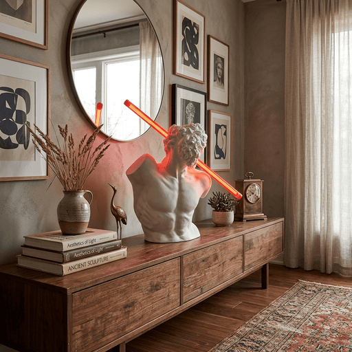 Helios Strike Sculpture Lamp - Simprolos