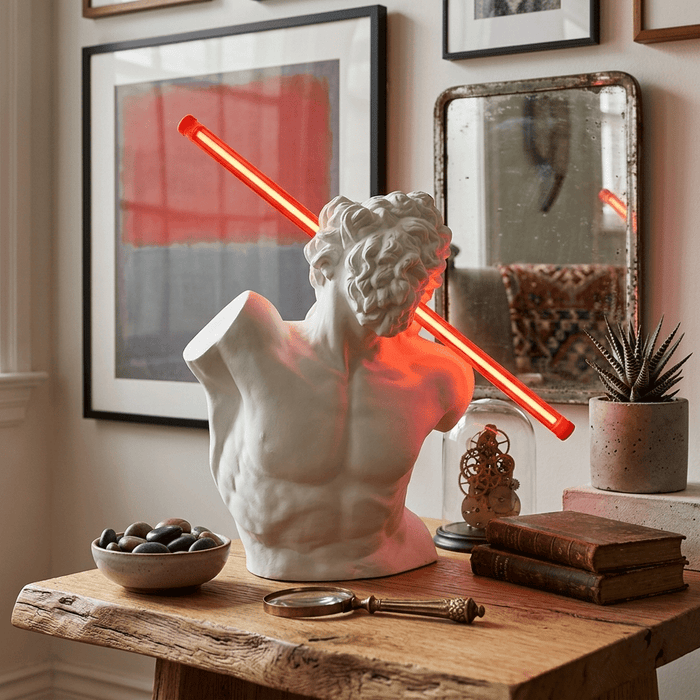 Helios Strike Sculpture Lamp - Simprolos