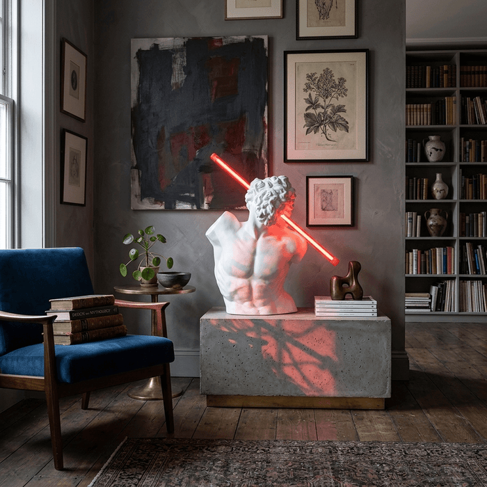 Helios Strike Sculpture Lamp - Simprolos