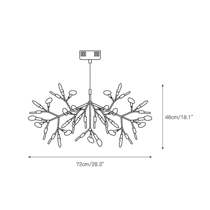 Heracleum Chandelier - Simprolos