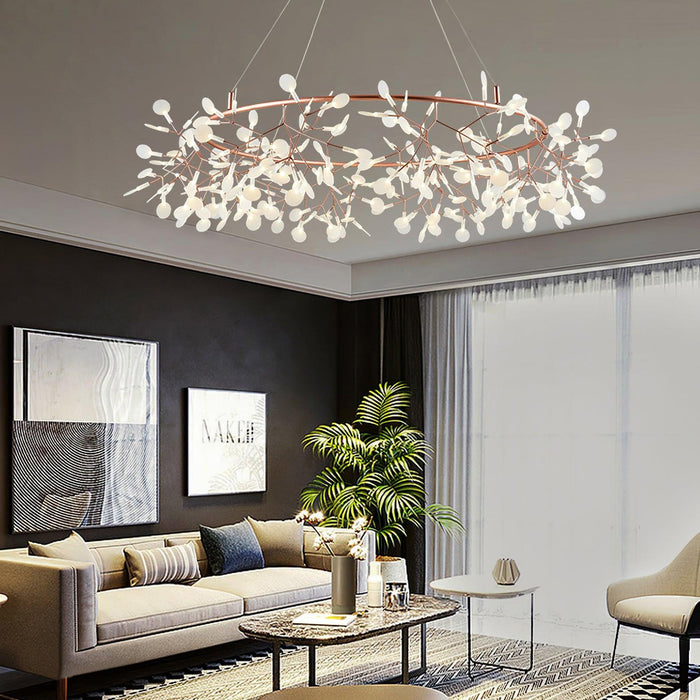 Heracleum Round Chandelier - Simprolos