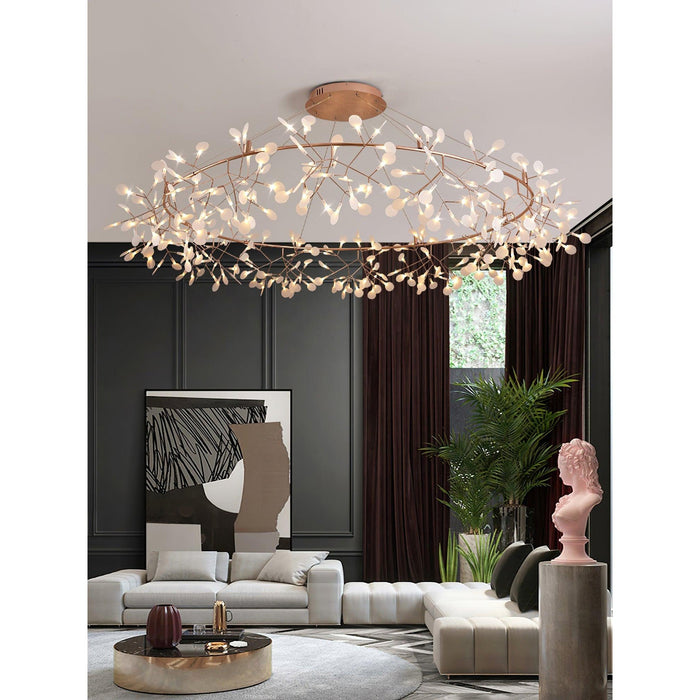 Heracleum Round Chandelier - Simprolos