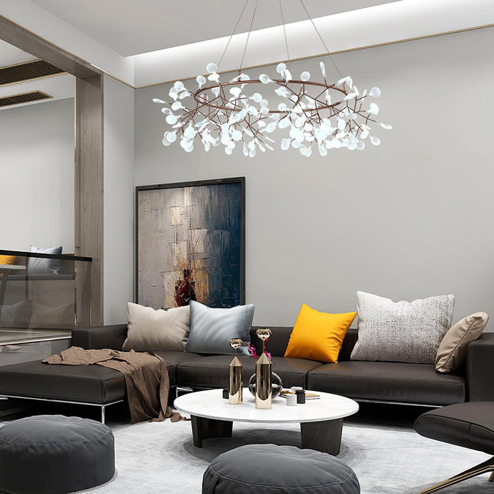 Heracleum Round Chandelier - Simprolos