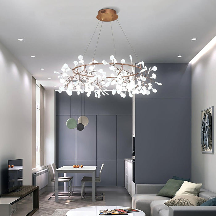 Heracleum Round Chandelier - Simprolos
