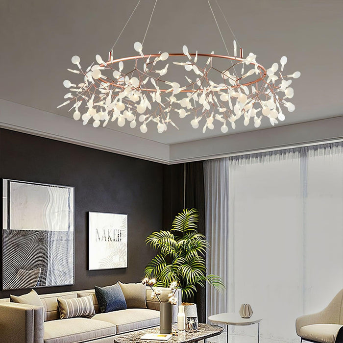 Heracleum Round Chandelier - Simprolos