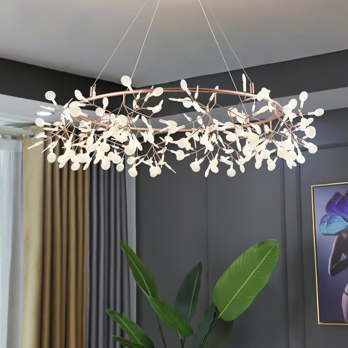 Heracleum Round Chandelier - Simprolos