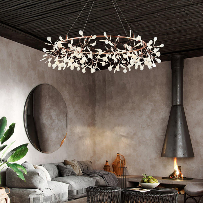 Heracleum Round Chandelier - Simprolos